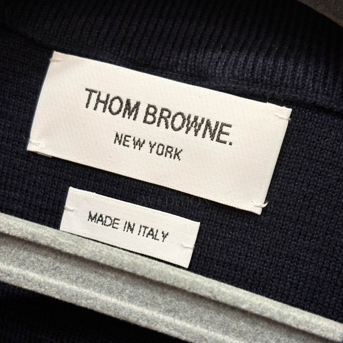 1% 톰브라운 밀라노 스티치 가디건,니트