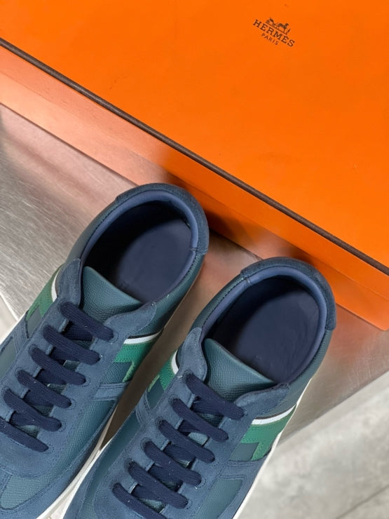 에르메스 부메랑 스니커즈 멀티컬러 블루
