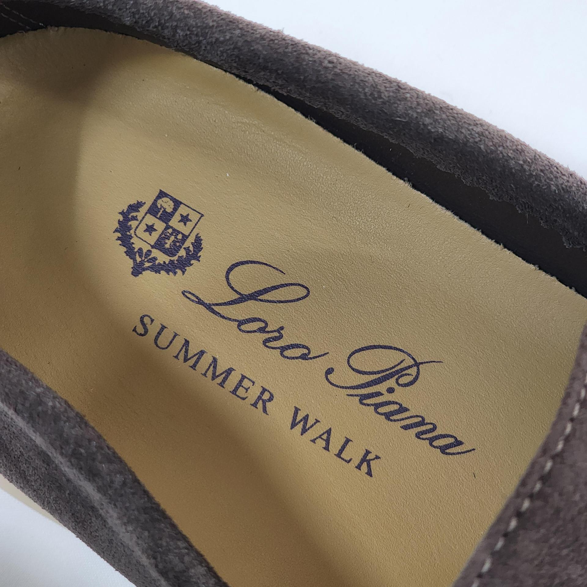 국내) 로로피아나 썸머워크 남성용 로퍼 / 모카브라운 42 (박스x)