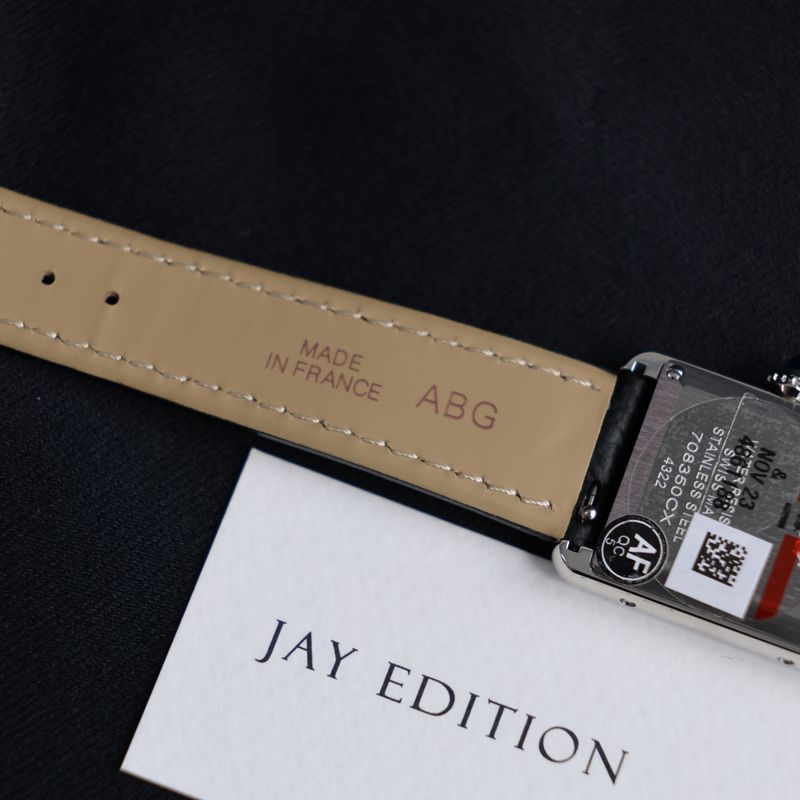 까르띠에 탱크 머스트 레더스트랩