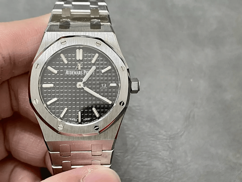 오데마피게 로얄오크 67651 스틸 검판 (33mm,쿼츠)