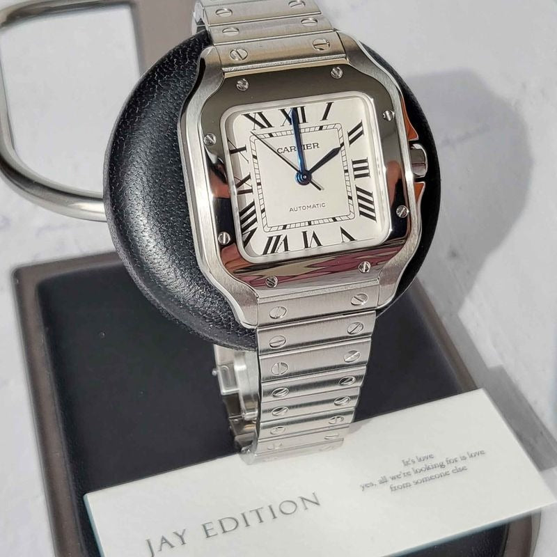 까르띠에 산토스 미디움 (남성용)