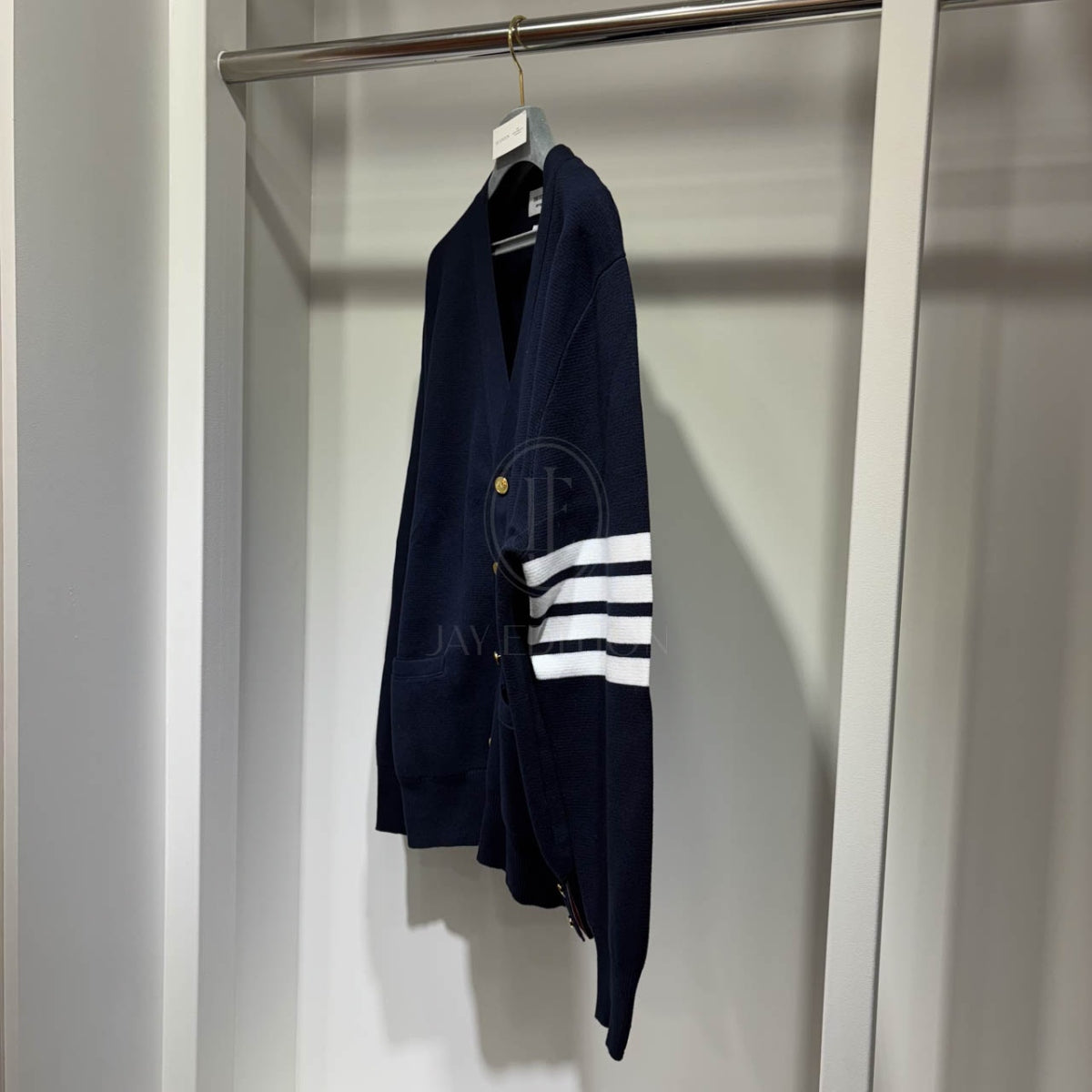 1% 톰브라운 밀라노 스티치 가디건,니트