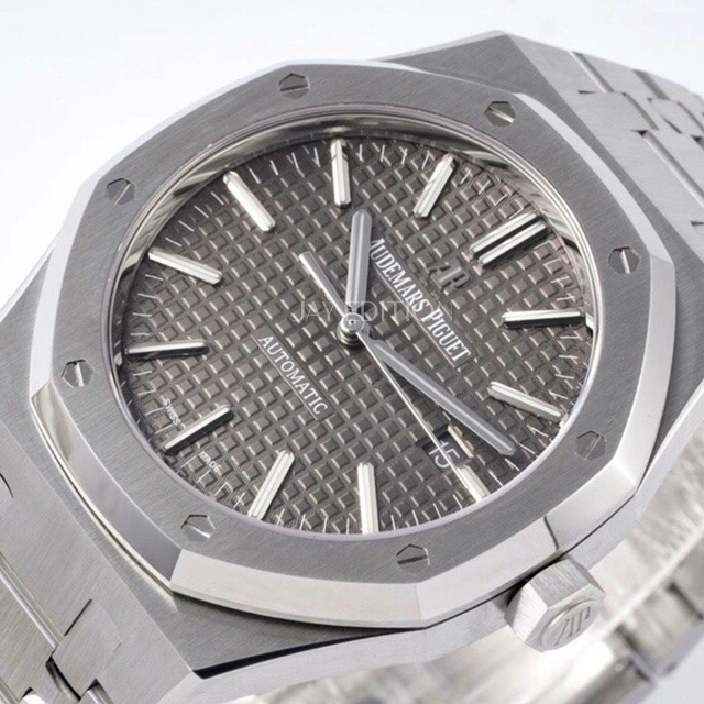오데마피게 로얄오크 15400 그레이 스틸