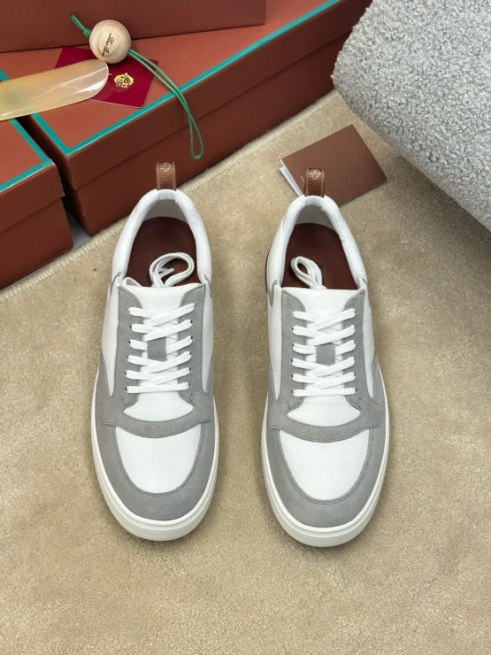 로로피아나 뉴포트 워크 윈드 스니커즈 그레이