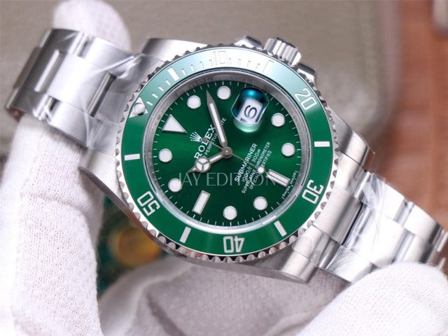 롤렉스 서브마리너 녹판 헐크 40mm