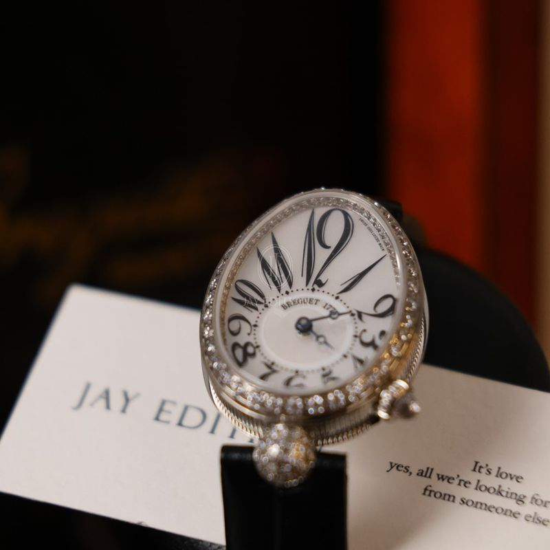 브레게 네이플 화이트골드