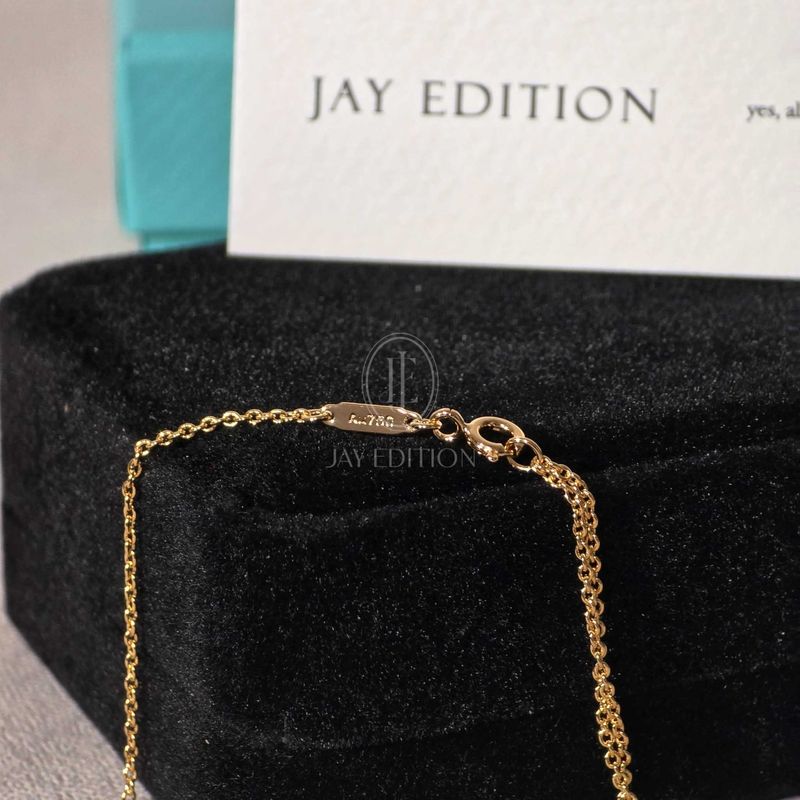 티파니 스마일 파베 펜던트 미니