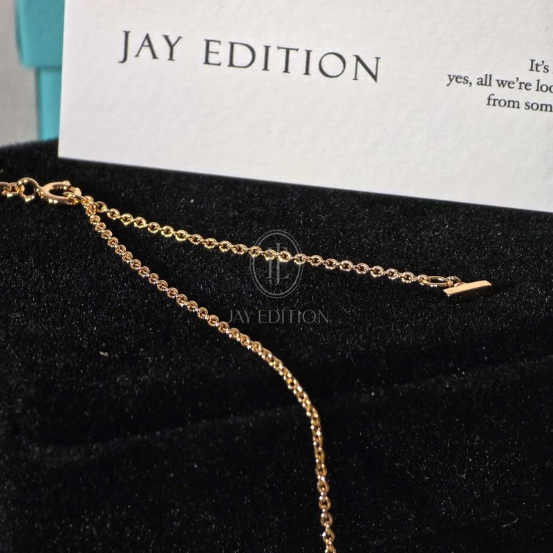 티파니 스마일 파베 펜던트 미니