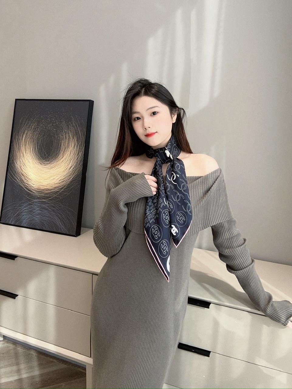 샤넬 스카프