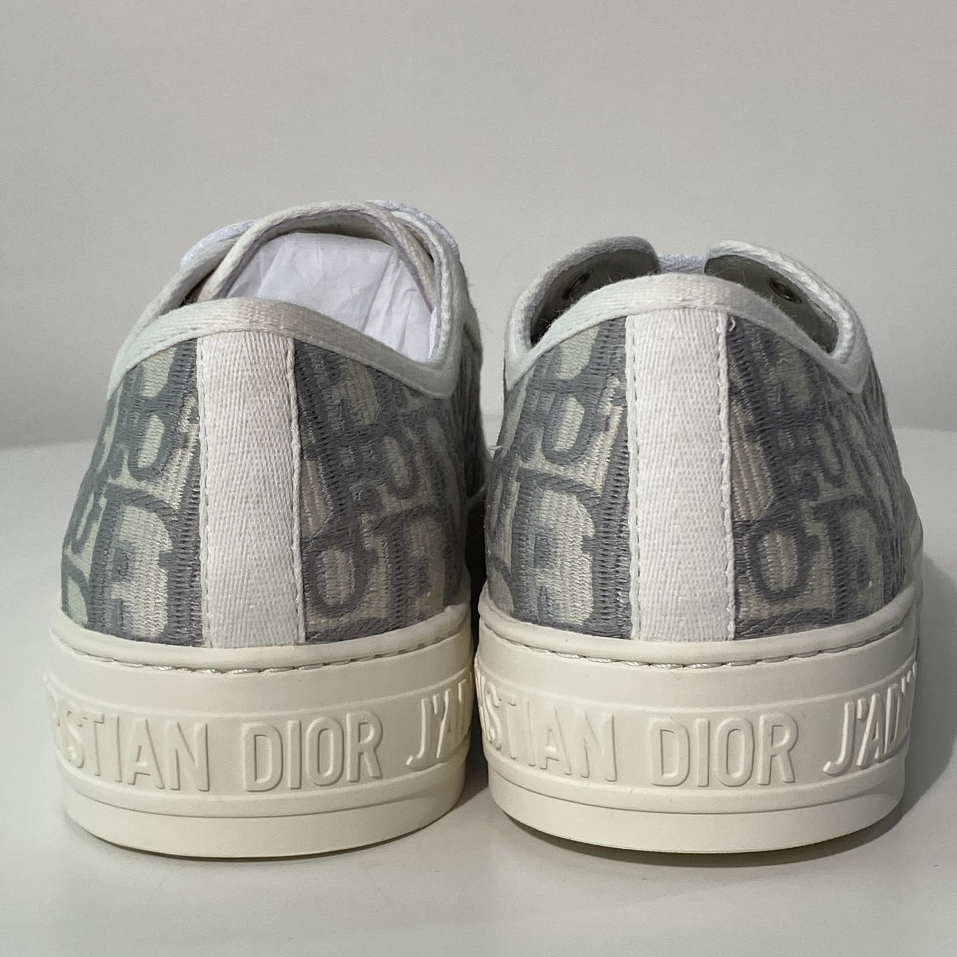 국내) 디올 오블리크 스니커즈 / 그레이 37