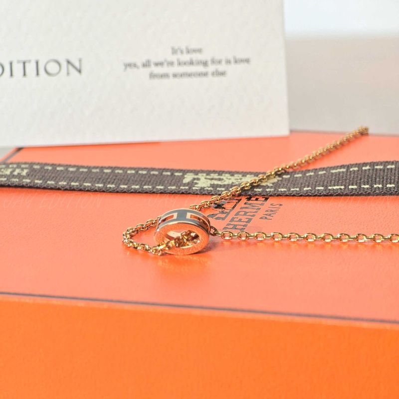 에르메스 팝아슈 목걸이 미니