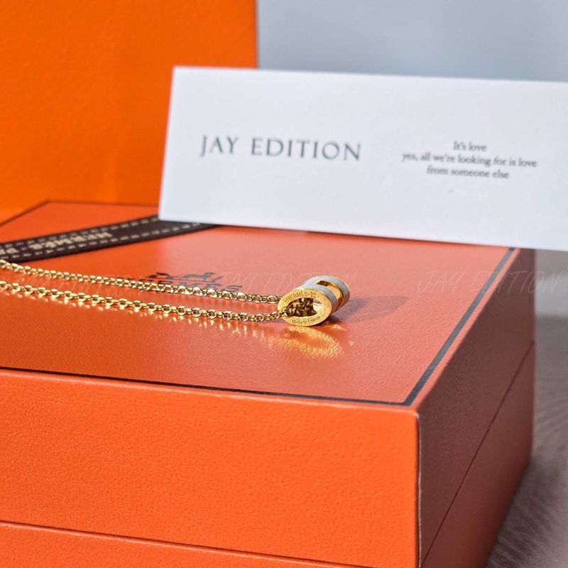 에르메스 팝아슈 목걸이 미니