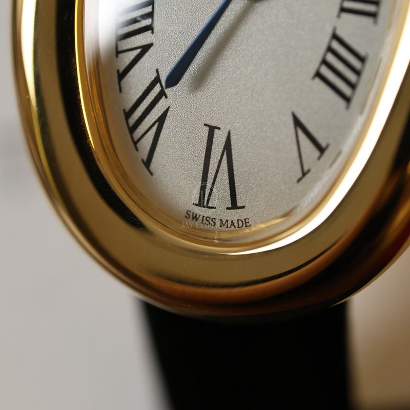 까르띠에 베누아 옐로우골드 블랙스트랩