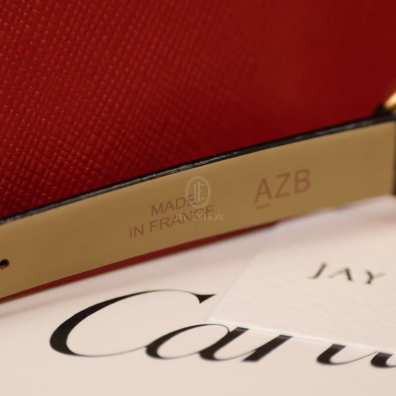 까르띠에 베누아 옐로우골드 블랙스트랩