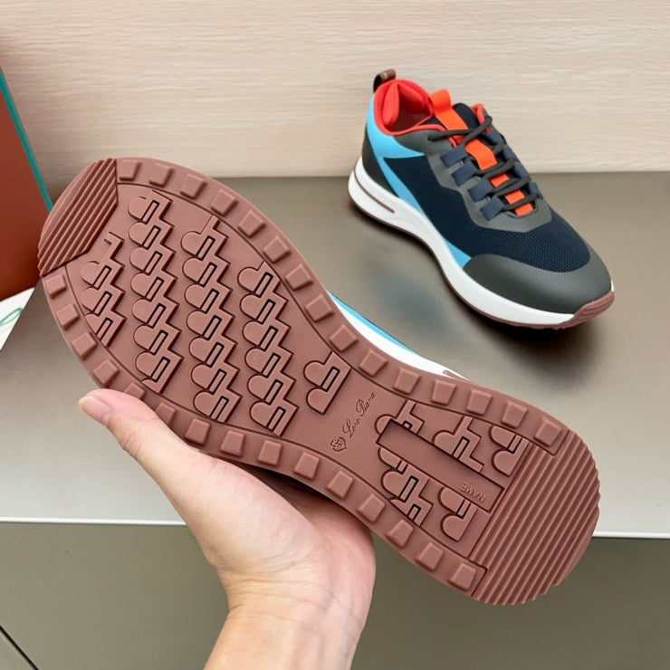 로로피아나 위크앤드 워크 윈드 스니커즈 블루