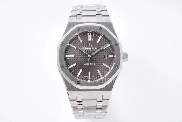 오데마피게 로얄오크 15400 그레이 스틸