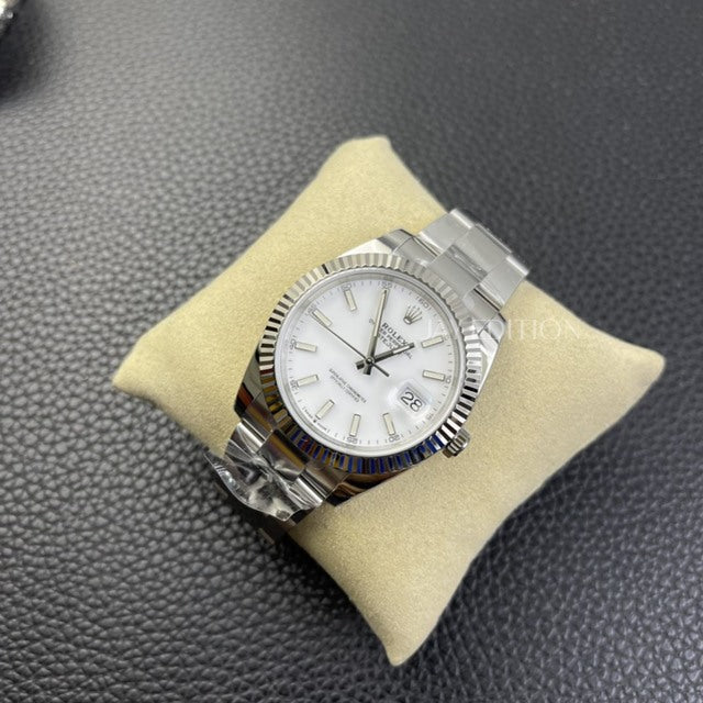롤렉스 데이저스트 화이트 오이스터 41mm