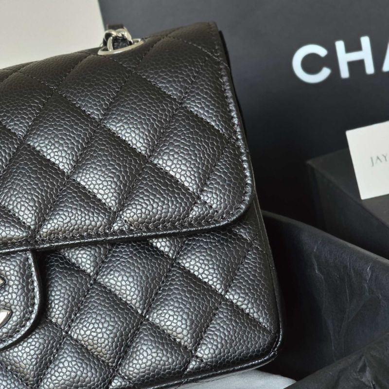 샤넬 클래식 플랩백 스몰 캐비어