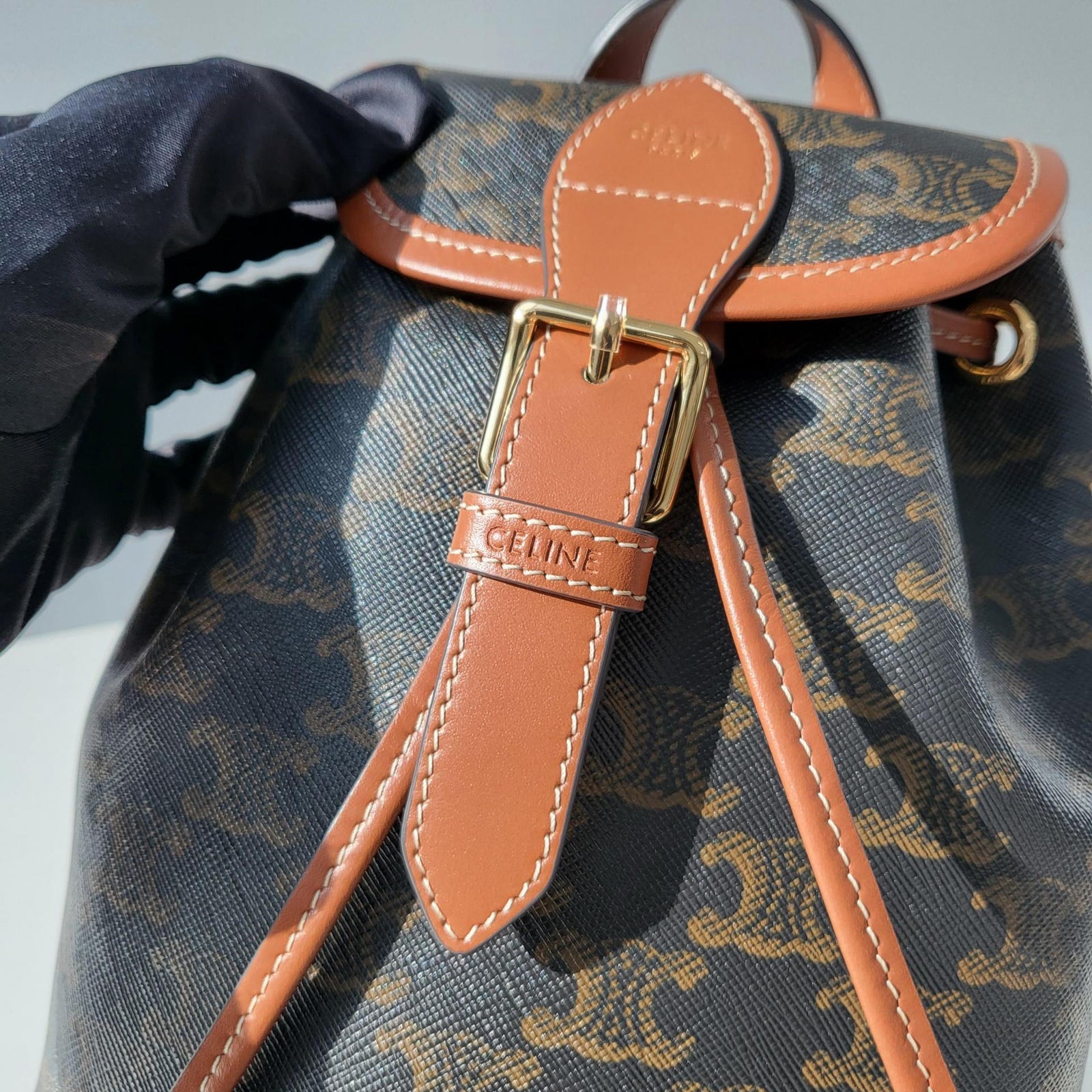 셀린느 미니 폴코 백팩