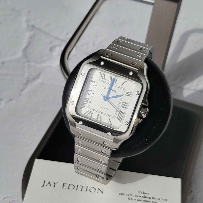 까르띠에 산토스 미디움 (남성용)