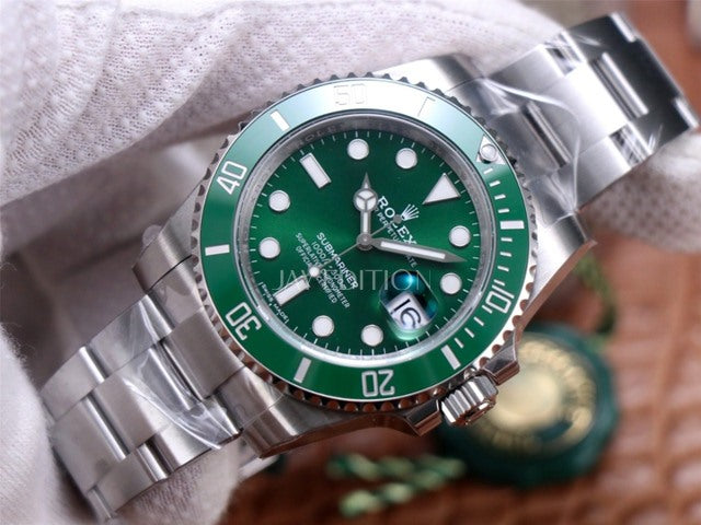 롤렉스 서브마리너 녹판 헐크 40mm