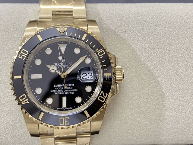 롤렉스 서브마리너 흑금통 40mm