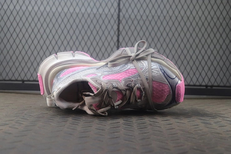 발렌시아가 3XL 그레이 핑크 스니커즈