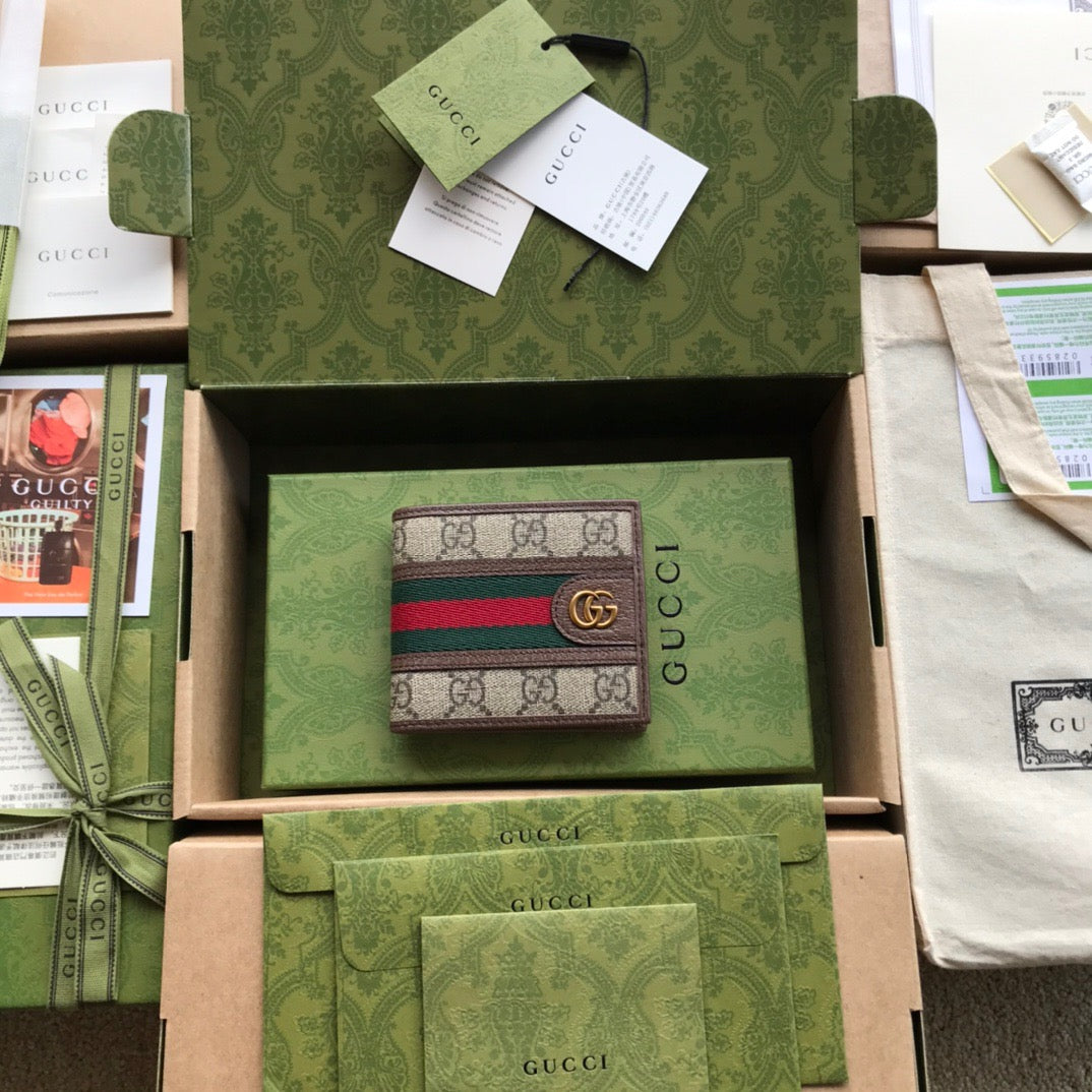 구찌 오피디아 남자 반지갑