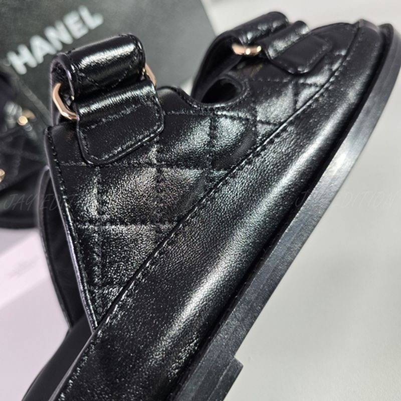 샤넬 24SS 벨크로 슬리퍼