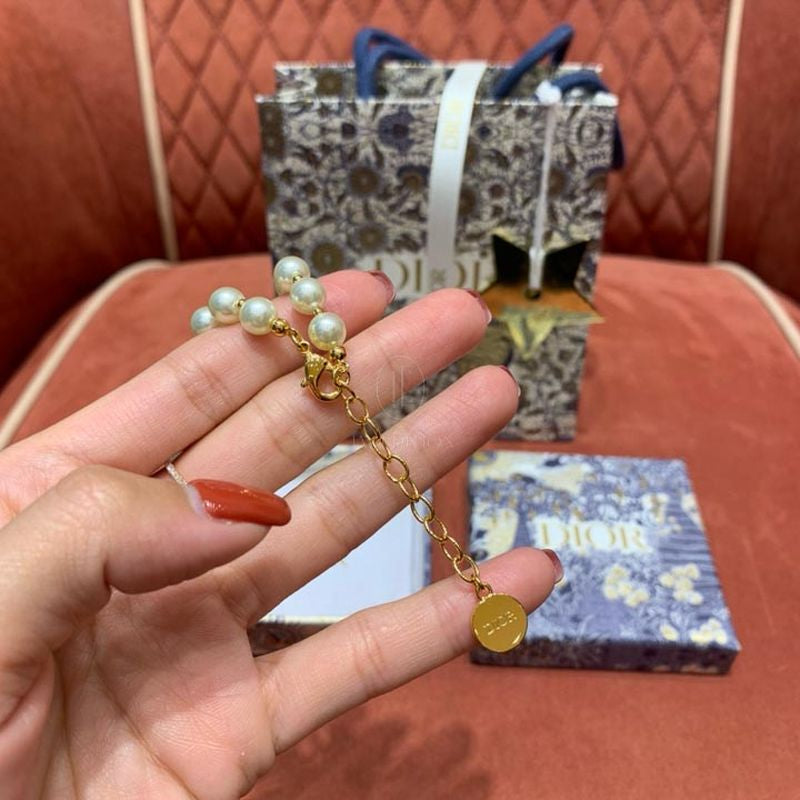 디올 진주 팔찌