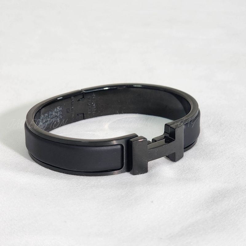 에르메스 Clic HH Bracelet So Black & Noir Mat