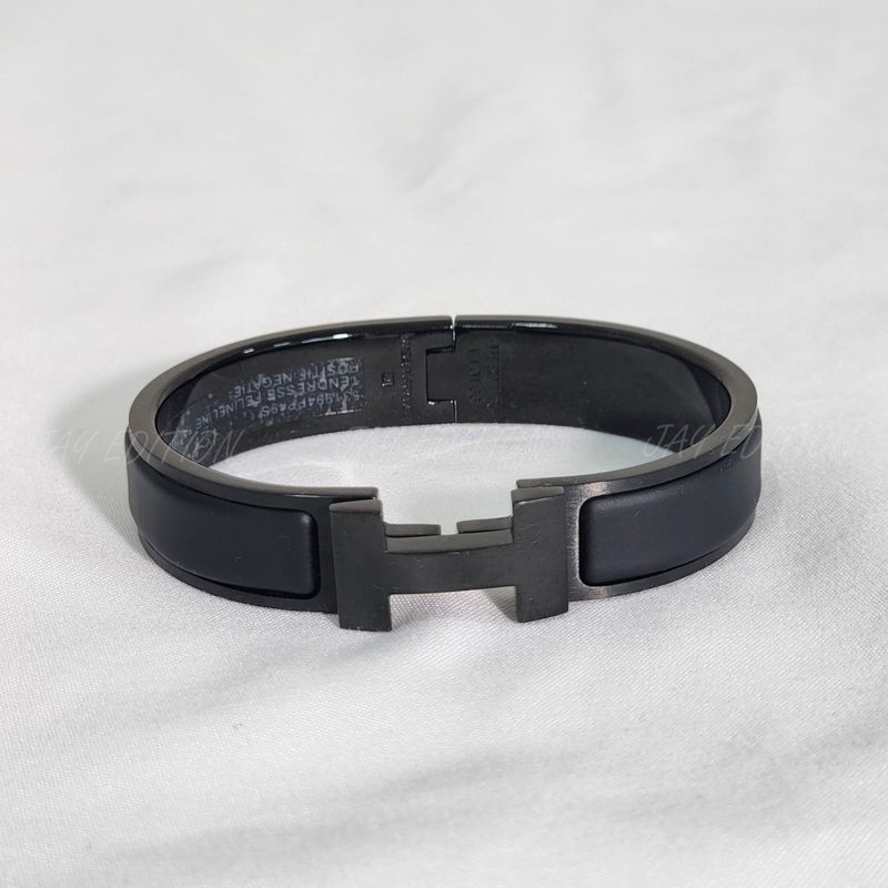 에르메스 Clic HH Bracelet So Black & Noir Mat