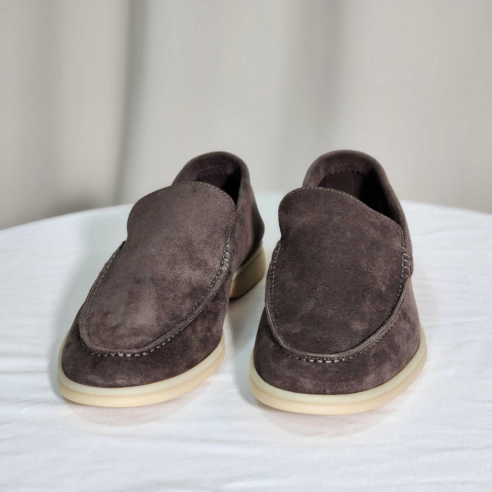 국내) 로로피아나 썸머워크 남성용 로퍼 / 모카브라운 42 (박스x)