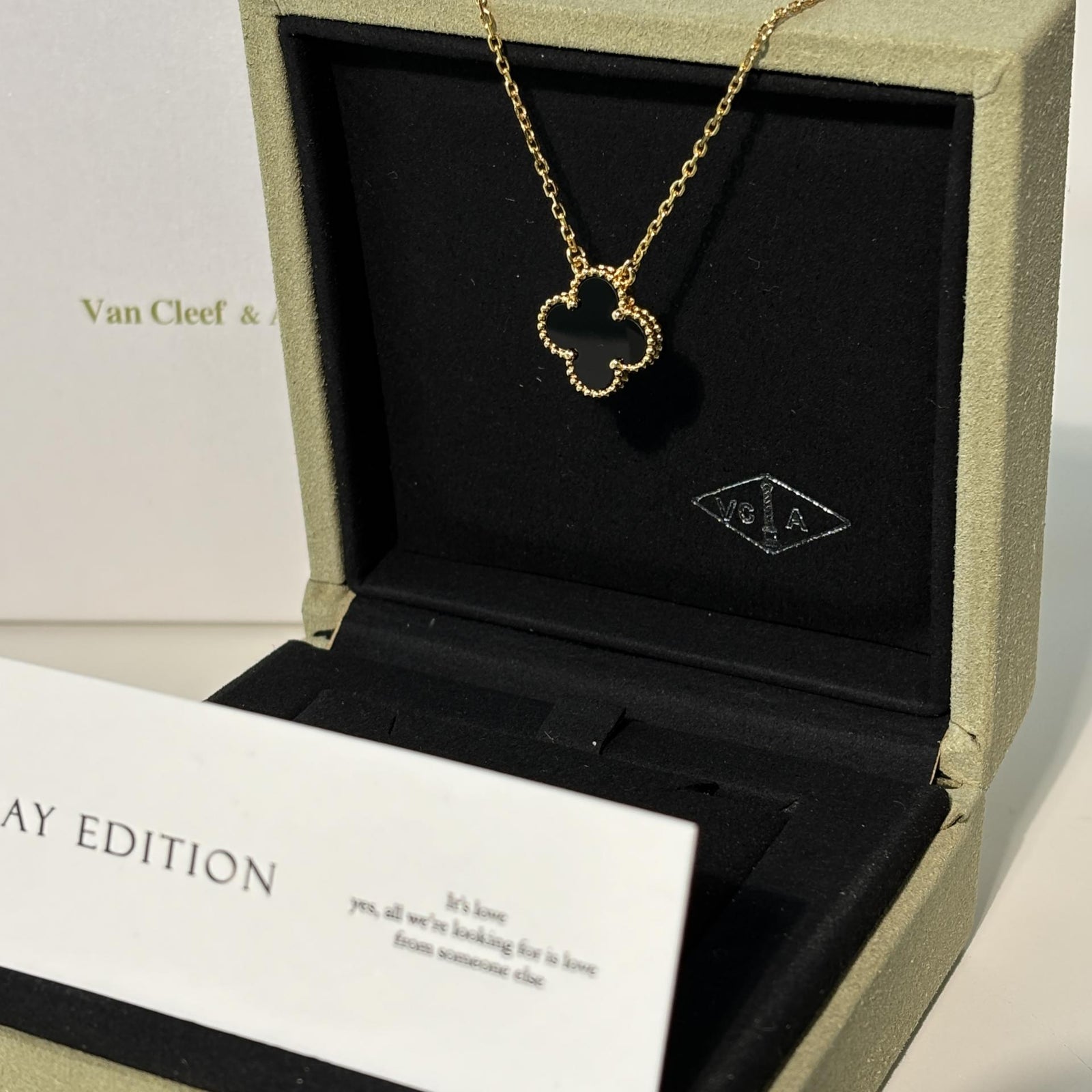 반클리프 빈티지 알함브라 (네크리스)