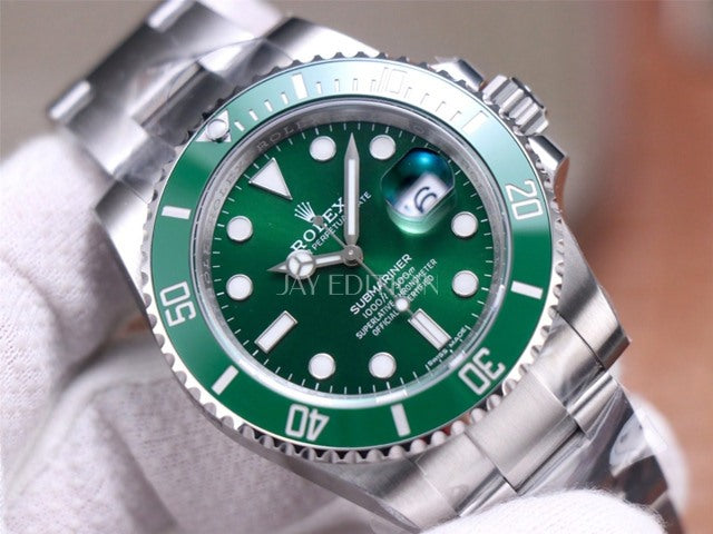 롤렉스 서브마리너 녹판 헐크 40mm