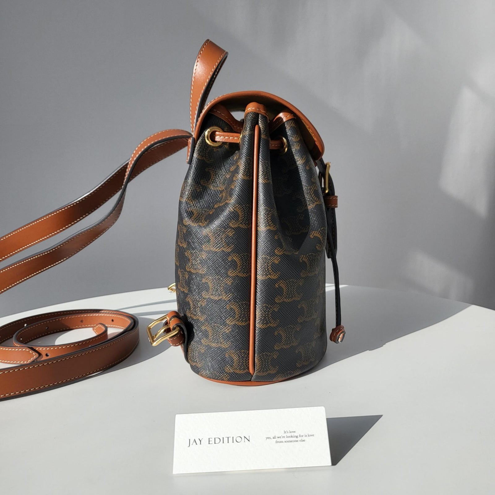 셀린느 미니 폴코 백팩