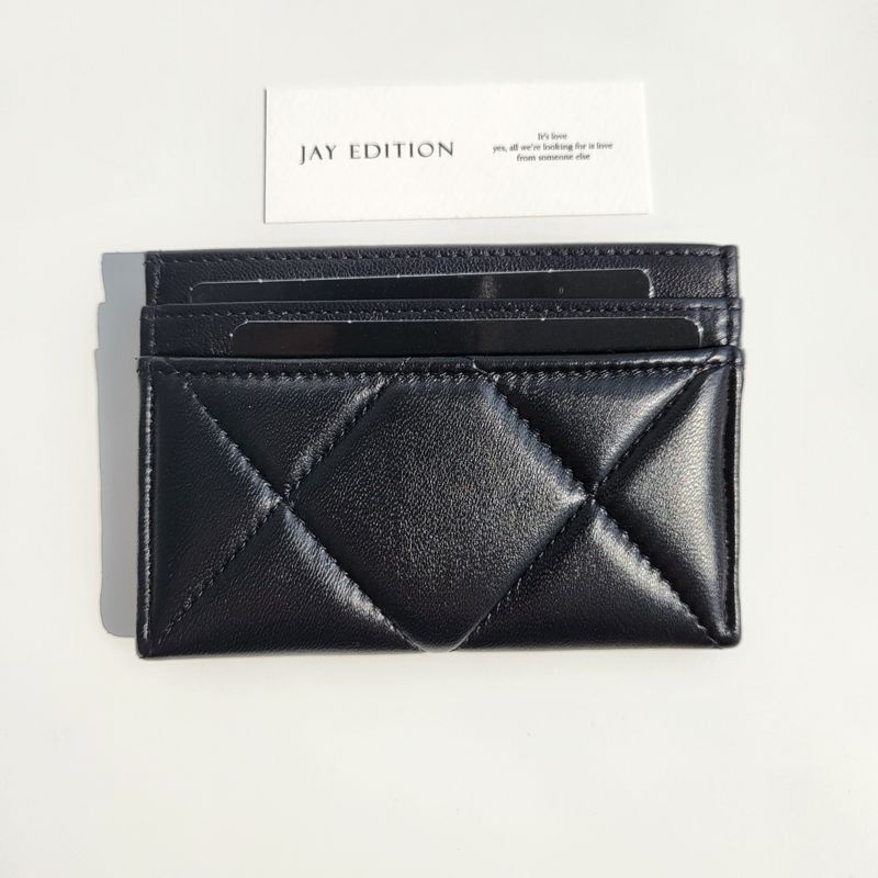 샤넬 19 카드 홀더