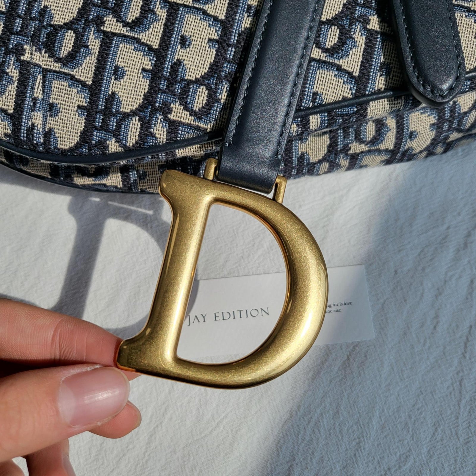 디올 오블리크 새들백 미니,미디움