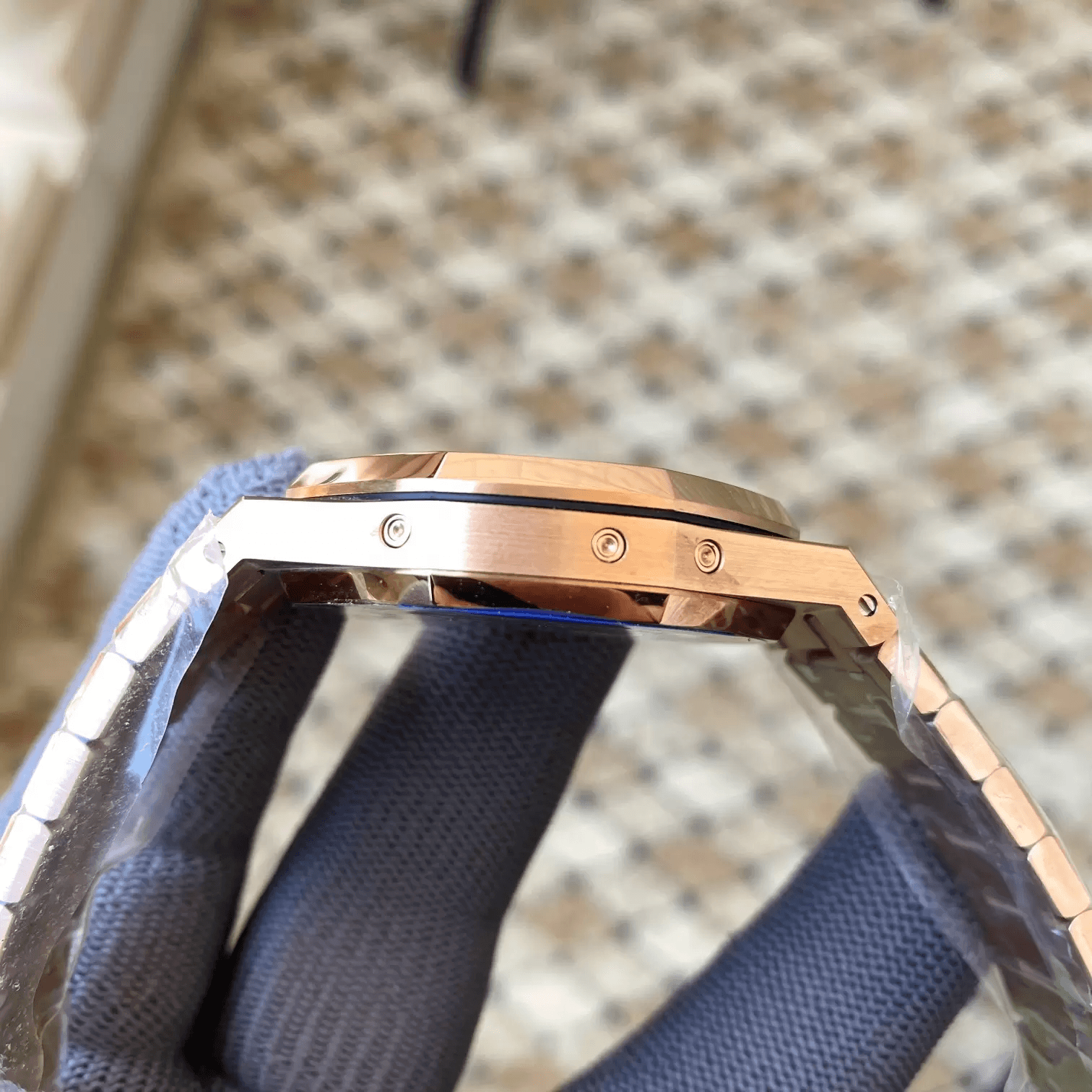 오데마피게 로얄오크 26574 청판 퍼페추얼 캘린더 금통