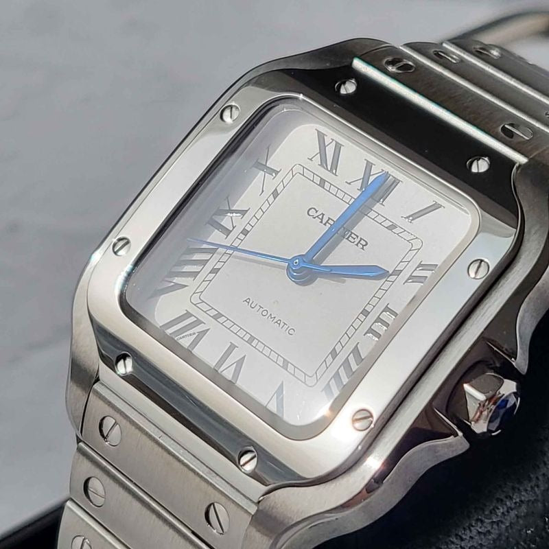 까르띠에 산토스 미디움 (남성용)