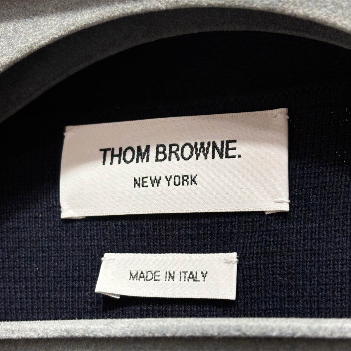 1% 톰브라운 밀라노 스티치 가디건,니트