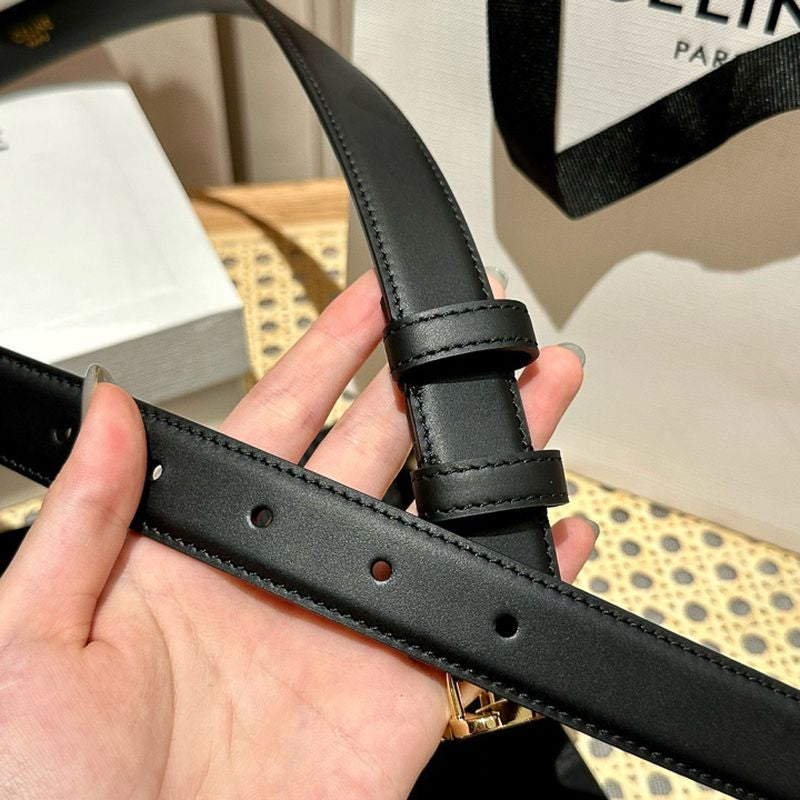 셀린느 트리오페 벨트 - 미디움 2.5cm 여성용