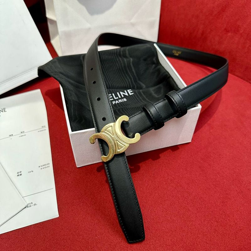 셀린느 트리오페 벨트 - 미디움 2.5cm 여성용