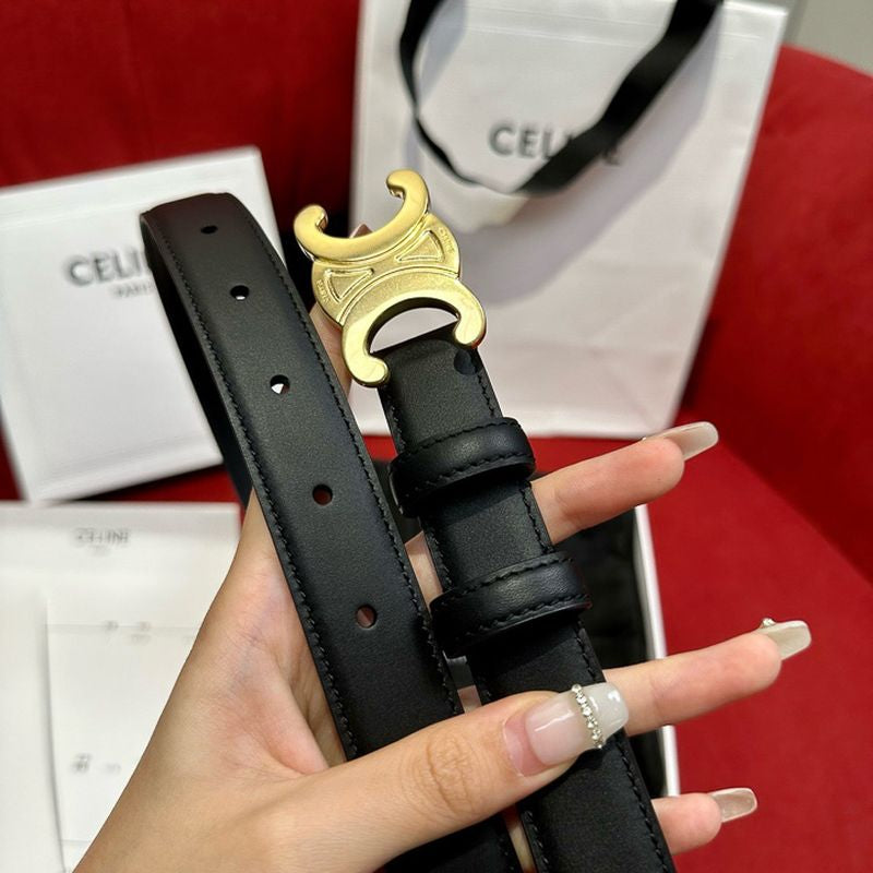 셀린느 트리오페 벨트 - 미디움 2.5cm 여성용