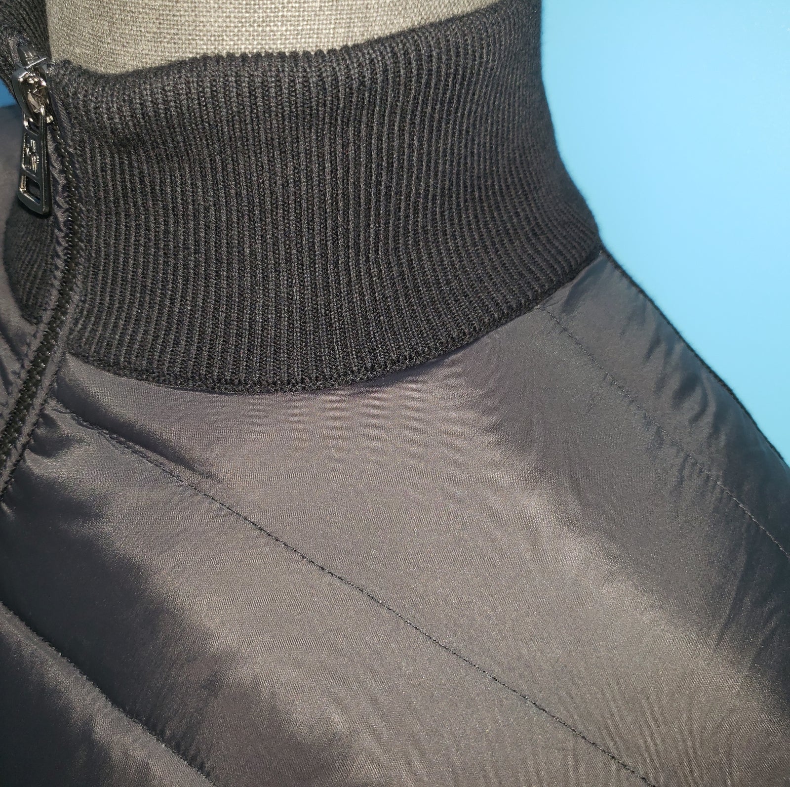 패딩 울 가디건 (김현우 니트패딩)