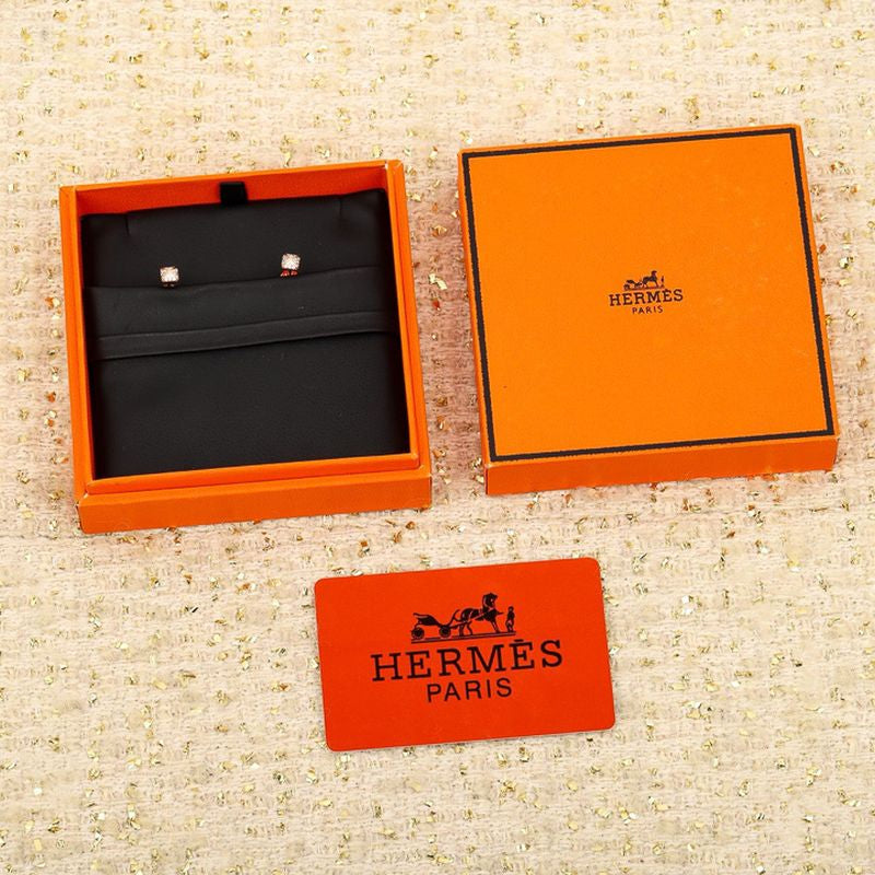 에르메스 Clou d'H earrings