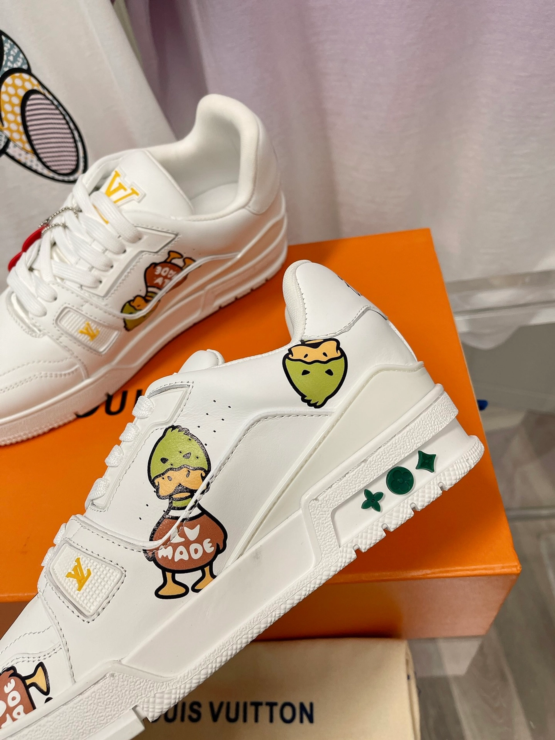 루이비통 니고 LV 트레이너 스니커즈 화이트