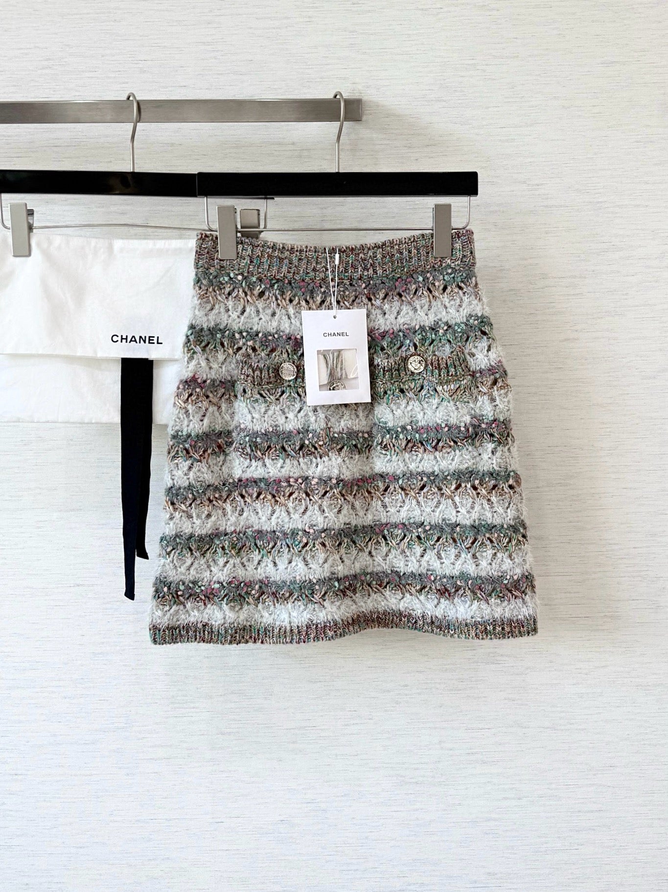 샤넬 울 캐시미어 셋업