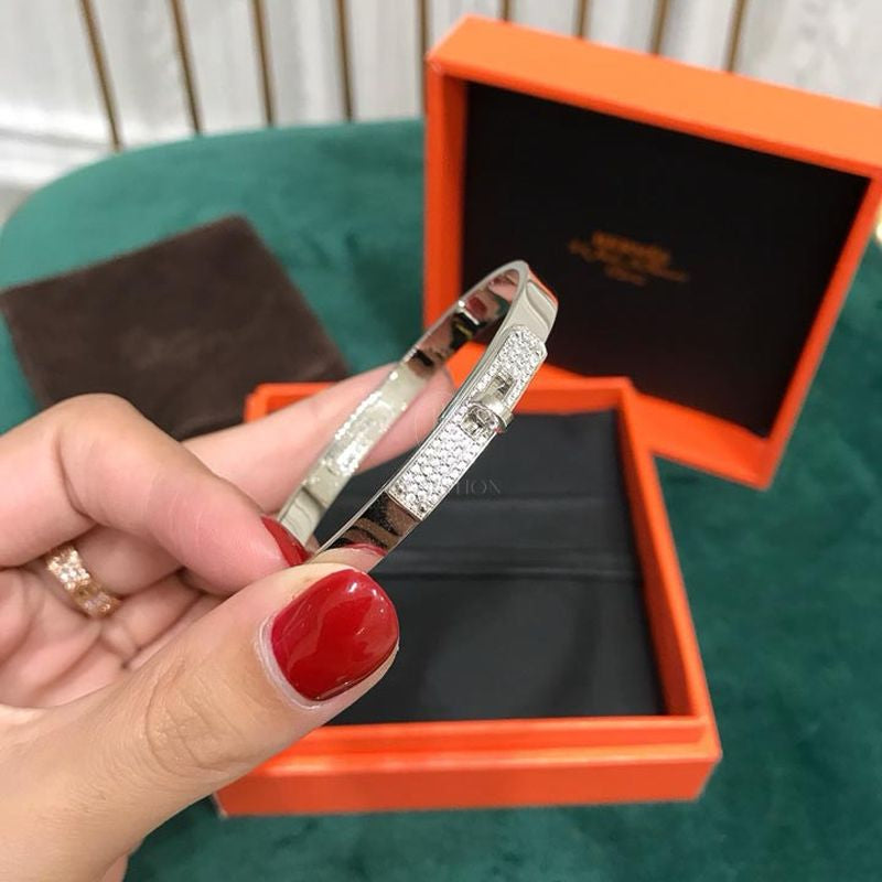 에르메스 Kelly Bracelet 파베